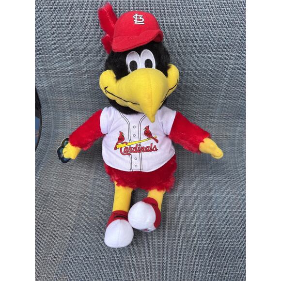 MLB St. Louis Cardinals mascot factory PLUSH NEW!! plush 10” - Picture 1 of 6